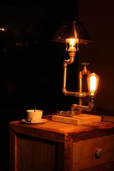 LABYRINTH vintage lámpa